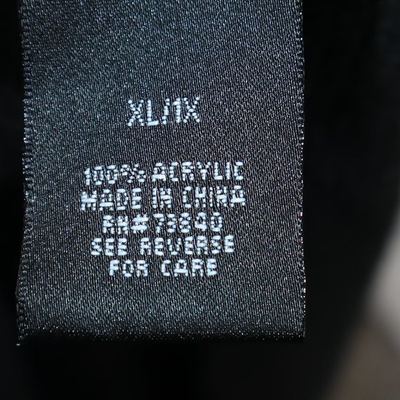 Layers by Lizden Marvelush Black Knit Cocoon Cardigan Women's Size XL/1X-NWOT - Picture 7 of 11